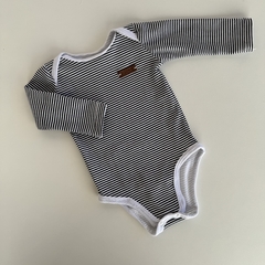 Body rayado NEGRO - comprar online