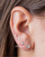 Brinco Cálice 6mm Ouro 18k e Zircônio - comprar online