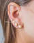 Brinco Rococô 4mm Ouro 18k - comprar online