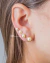 Brinco Rococô 5mm Ouro 18k - comprar online