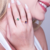Anel pedra gota Ouro 18k - loja online