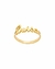 Anel Nome Ouro 18k