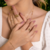 Anel 3 flores Ouro 18k - comprar online