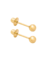 Brinco Bolinha 4mm Ouro 18k