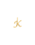 Pingente Letra com pedra ouro 18k - comprar online