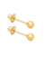 Brinco Bolinha 5mm Ouro 18k