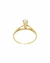 Anel Solitário Tiffany Ouro 18k