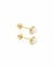 Brinco Rococô 3mm Ouro 18k