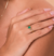 Anel Gota Pedra Natural Ouro 18k - comprar online