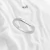 Anillo jet aime plateado - comprar en línea