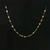 Cadena oro 10k tipo arroz 0.9 gr 40 cm