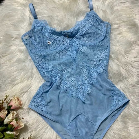 Body Ultra Luxo - Azul Bebê