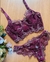 Conjunto Cropped Bicolor - Marsala - comprar online