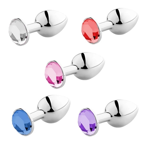 Plug Anal com Jóia Pequeno