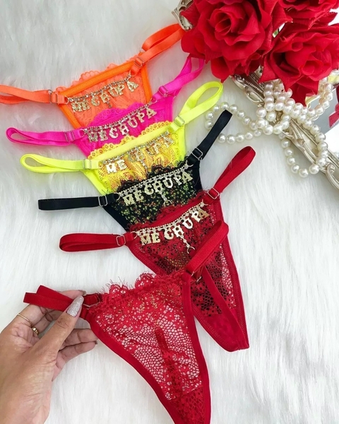 Calcinha Ultra Luxo - ME CHUPA