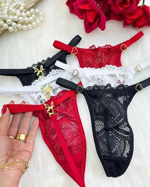 Calcinha Luxo Playboy