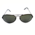 Óculos de Sol Cayo Blanco Aviador em Metal Marrom Lente Verde - comprar online