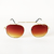 Óculos de Sol Cayo Blanco modelo Tulum CB_ho2231, armação em metal na cor Dourada com lente marrom - comprar online