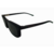 óculos solar cayo blanco | retangular clip-on, preto fosco - comprar online