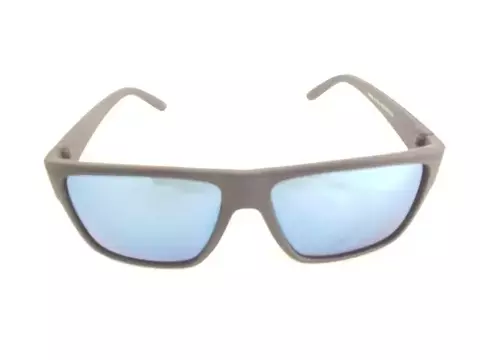 óculos solar quadrado, preto emborrachado, lente azul espelhada - comprar online