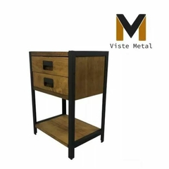 Buro Vime Con Cajones De Metal/madera Estilo Industrial en internet