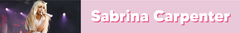 Banner de la categoría SABRINA CARPENTER