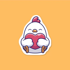 Sticker Kawaii - comprar online