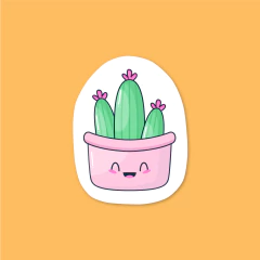 Sticker Kawaii - comprar online