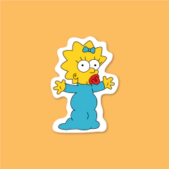 Sticker Maggie Simpson