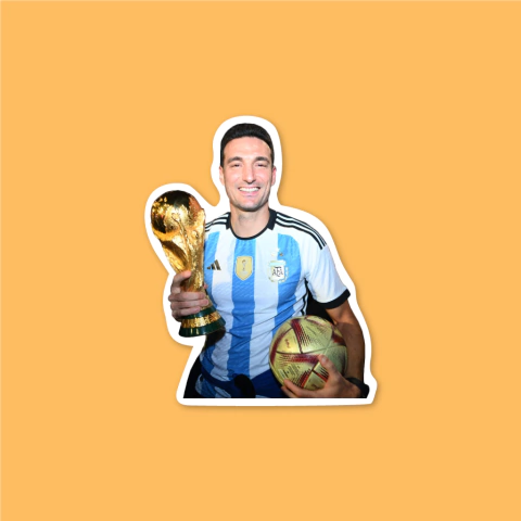 Sticker Lionel Scaloni