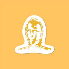 Sticker C-3PO | Star Wars