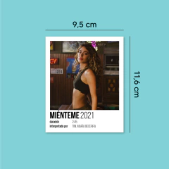 Polaroid Miénteme | Tini en internet