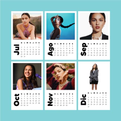 Calendario Olivia Rodrigo en internet