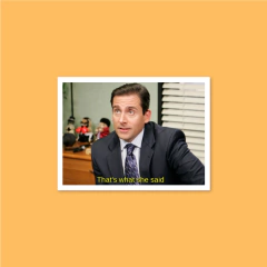 Sticker Michael Scott | The Office