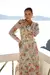 VESTIDO CHIFFON COM ENTREMEIOS - loja online