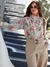 CAMISA CHIFFON ESTAMPADA na internet