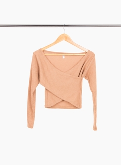 BLUSA CRUZADA MORLEY BRUSH ÁFRICA - Terra Indumentaria SL