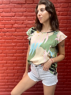 BLUSA MAIA CON VOLADOS en internet