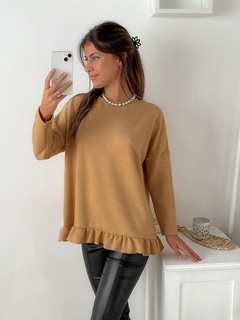 SWEATER AMPLIO LANILLA CON VOLADOS