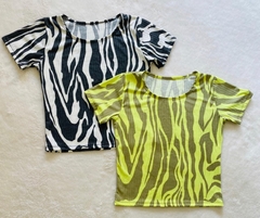 REMERA TELMA CEBRA