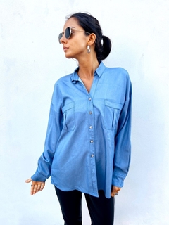 CAMISA CALIPSO CELESTE