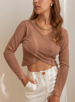 BLUSA CRUZADA MORLEY BRUSH ÁFRICA