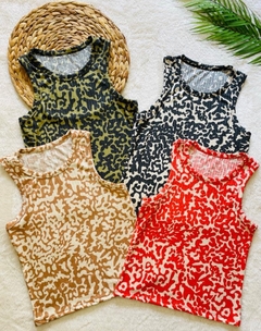 MUSCULOSA DALLAS CEBRA - comprar online