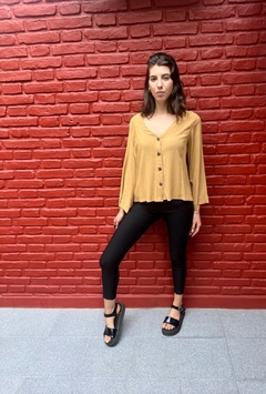CAMISA VERA MANGA AMPLIA - tienda online