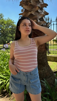 MUSCULOSA DE MORLEY RAYADA