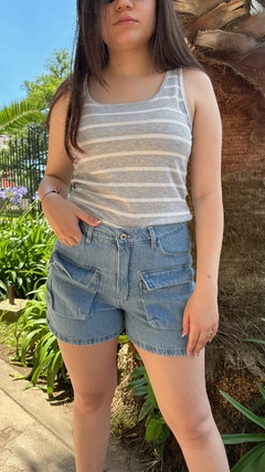 MUSCULOSA DE MORLEY RAYADA - Terra Indumentaria SL
