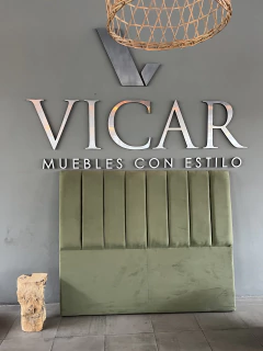 Respaldo Vainilla Recto - Vicar Muebles