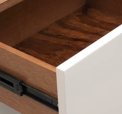 Mesa de Noche Magda c/s Herrajes - Vicar Muebles