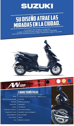 AN125HK Modelo 2022