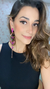 maxi brinco rosa retrô - Simone Bárbara 